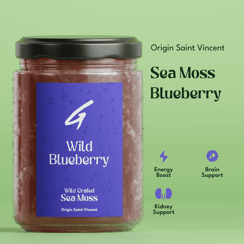Wild Blueberry Sea Moss Gel