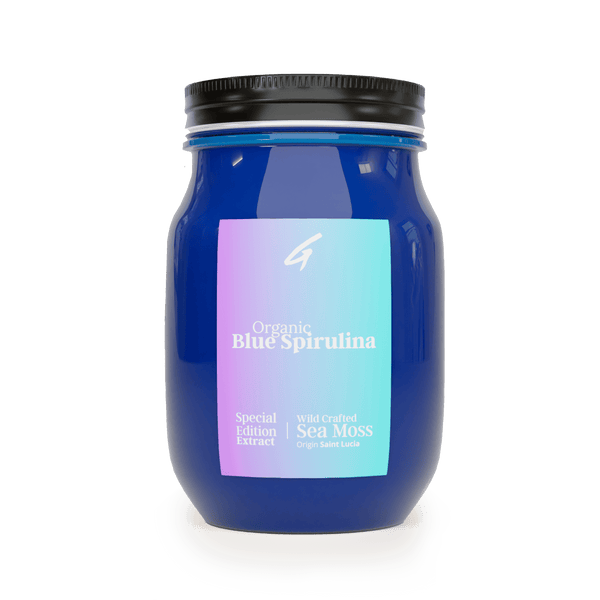 16oz Blue Spirulina Sea Moss - Griffy's Organics