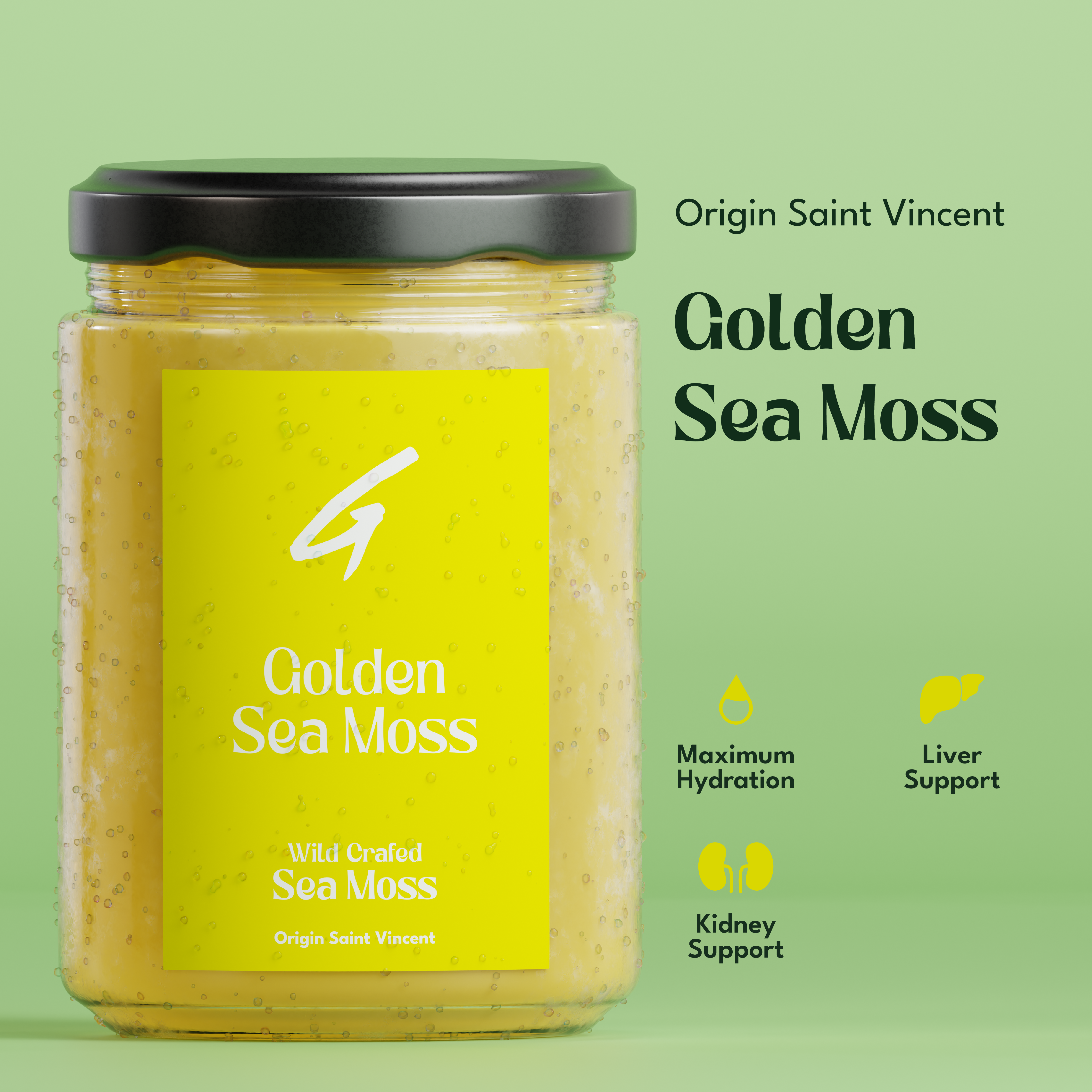 Golden Sea Moss Gel 16oz