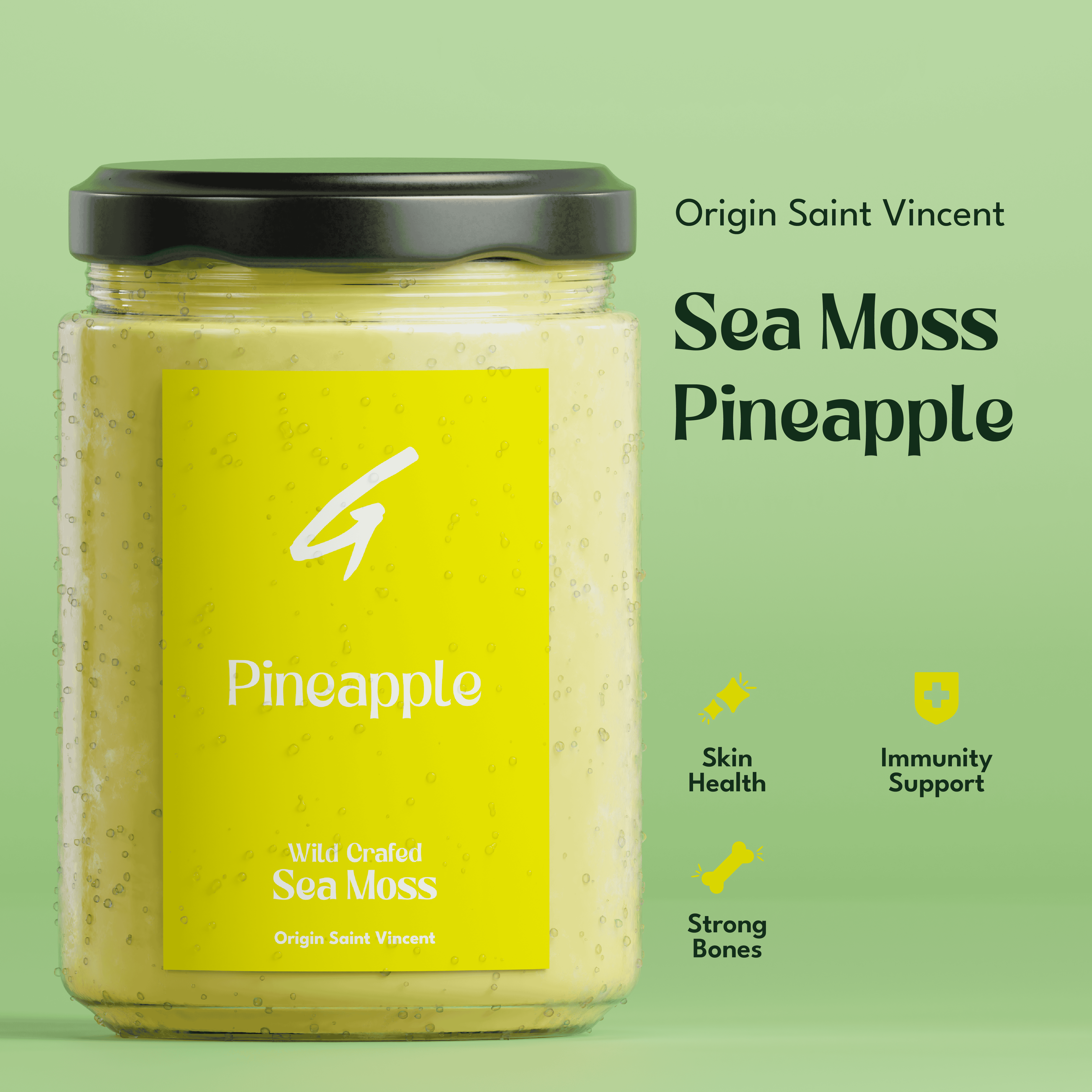Pineapple Sea Moss Gel