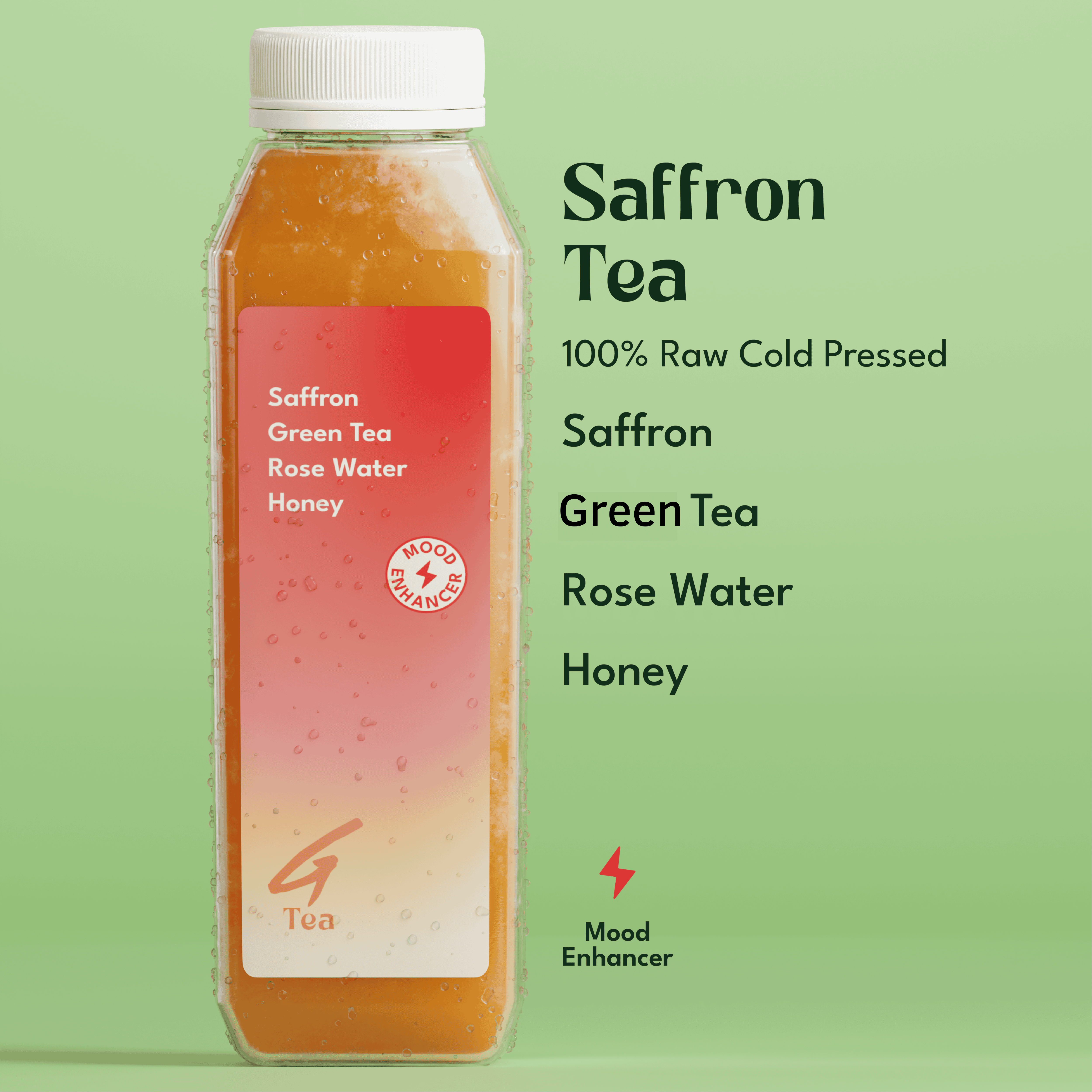 Saffron Green Tea