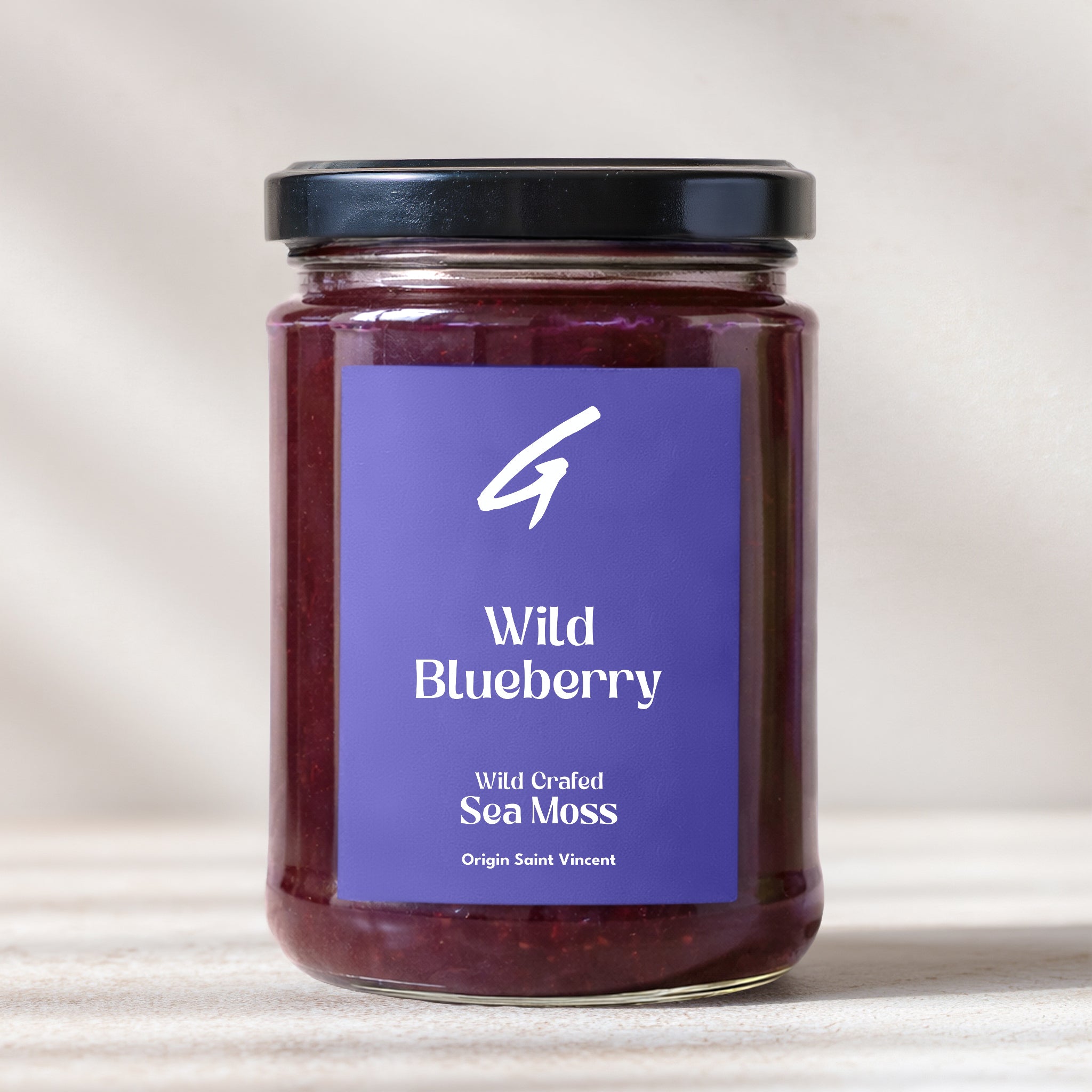 Wild Blueberry Sea Moss Gel
