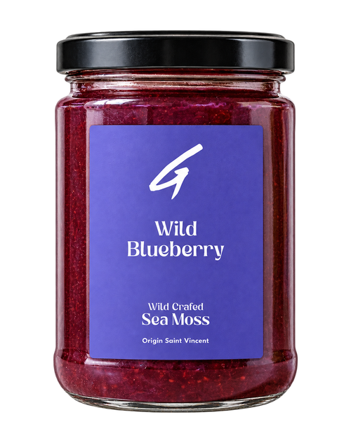 Wild Blueberry Sea Moss Gel