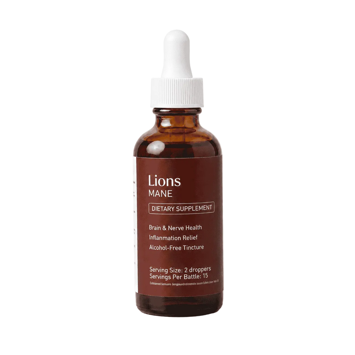 Griffy's Lion's Mane Tincture bottle
